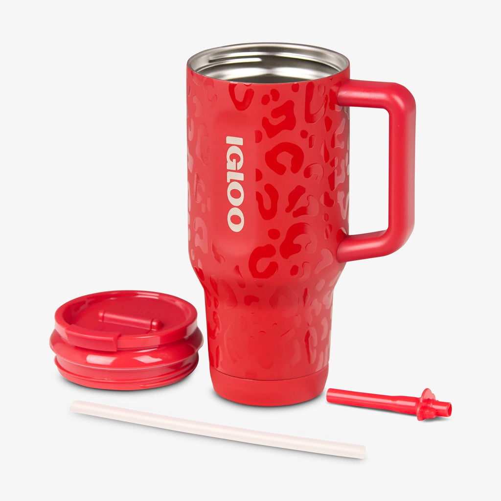 NFL 32 Oz Leopard Flip ‘n’ Sip Travel Mug