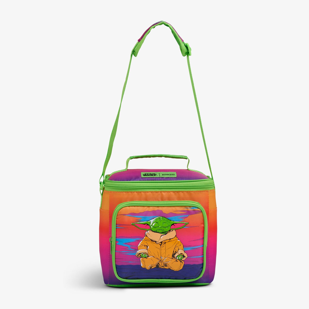 Star Wars™ Grogu Neon Square Lunch Cooler Bag