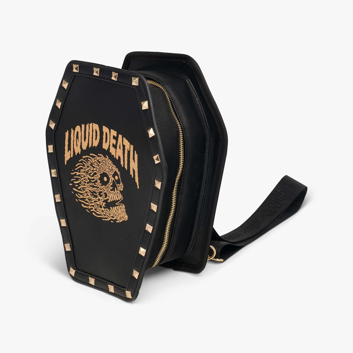 Liquid Death Coffin Crossbody Cooler Bag