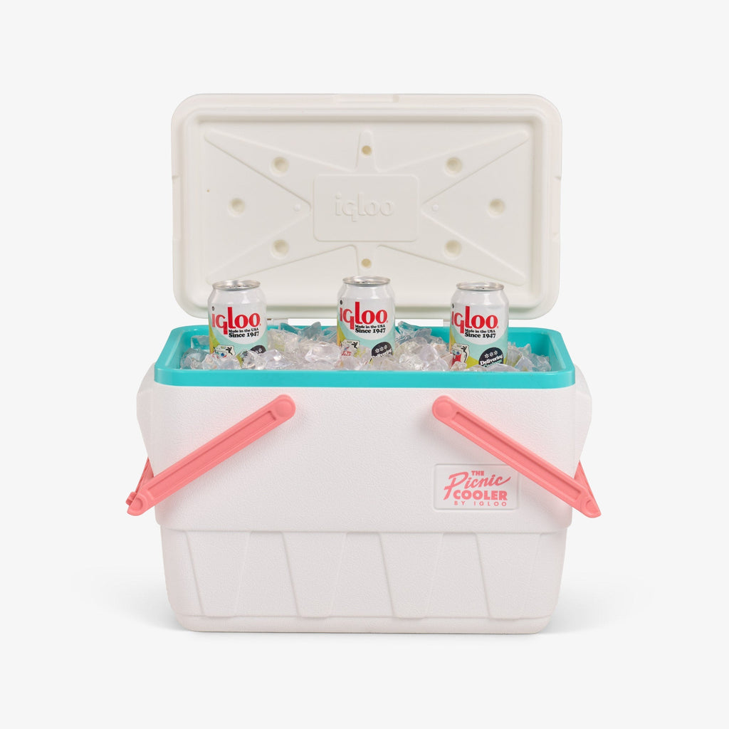 Retro Picnic Basket 25 Qt Cooler
