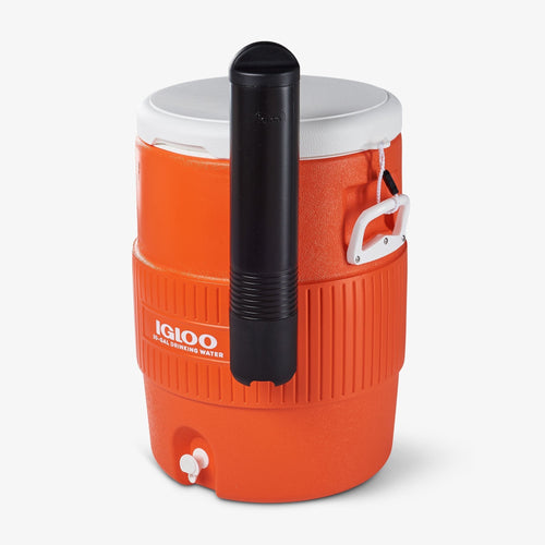 10 Gallon Seat Top Water Jug With Cup Dispenser